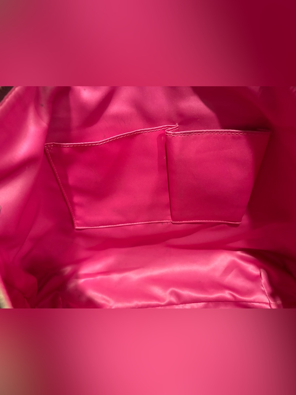 Coach Poppy Patent Leather Tote Bag Style 13836 Purple Pink Gold Hardware - Picture 15 of 16